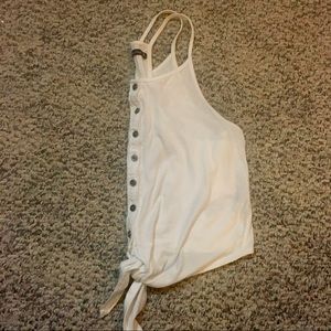 White Knotted Tank Top (3 for $20)